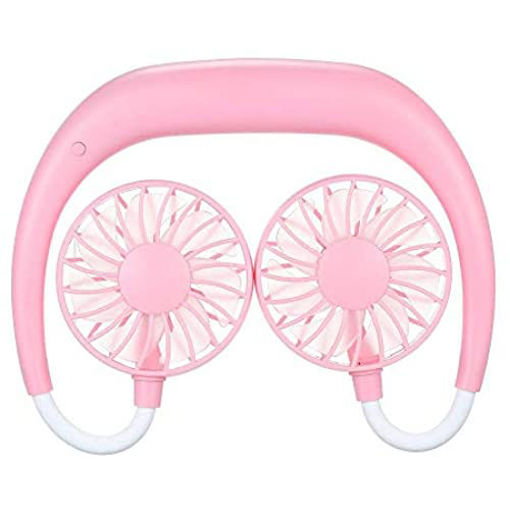 Dual Head Cooling Usb Fan Pink
