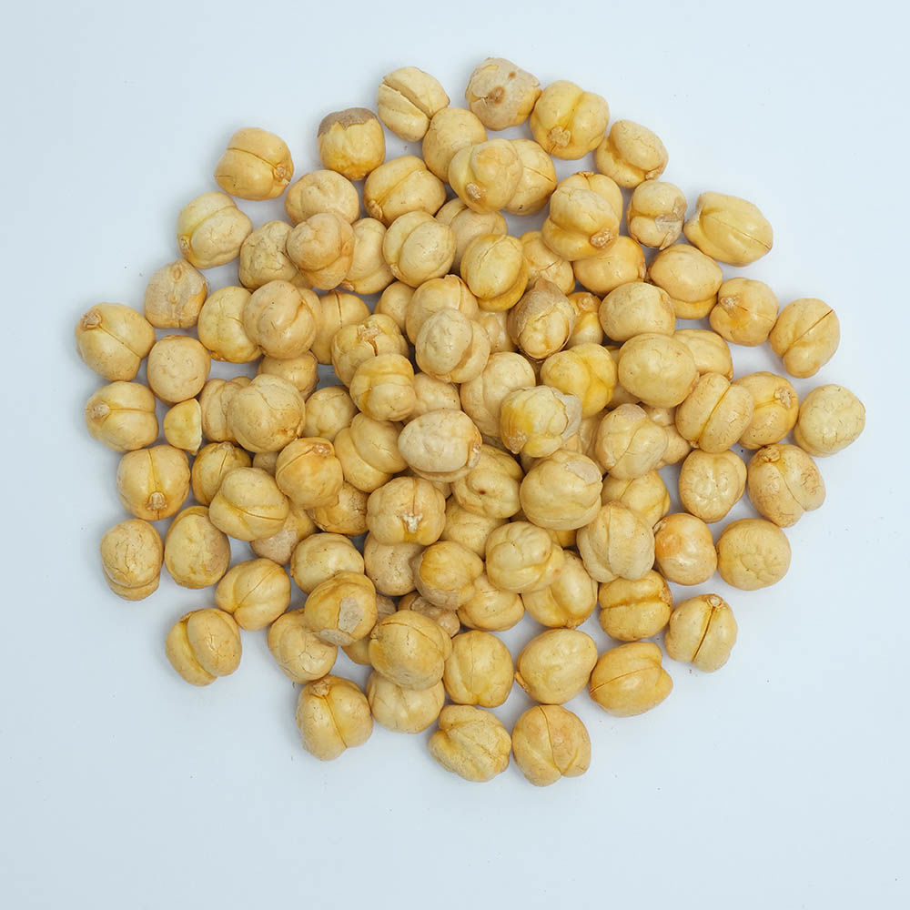 Buy Online Roasted Yellow Chickpeas Without Skin 10kg in UAE